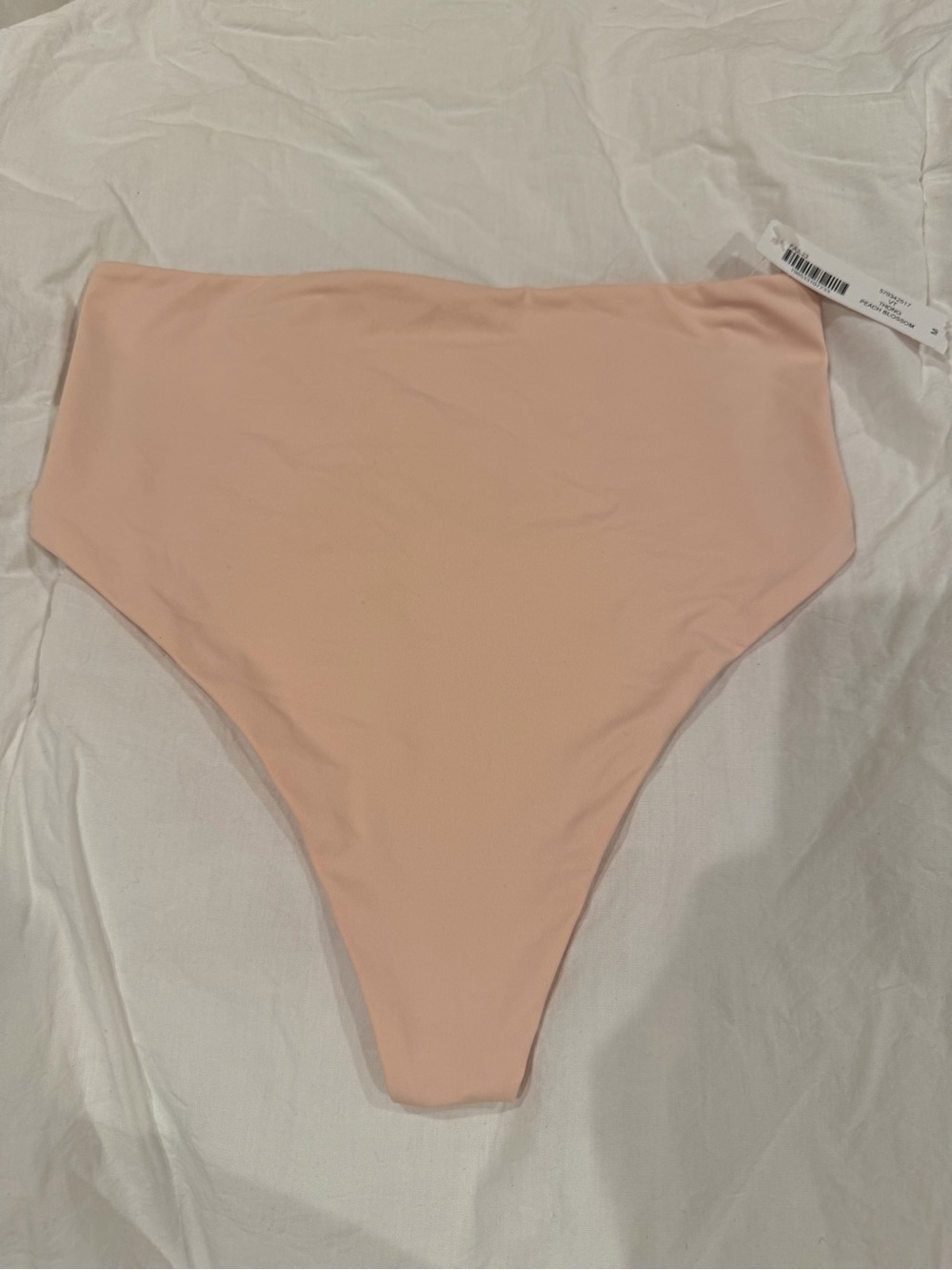 SOMA,VANISHING TUMMY RETRO THONG- Peach Blossom,SZ. M- NWT